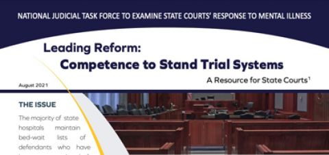 Leading Reform - Competence to Stand Trial Systems