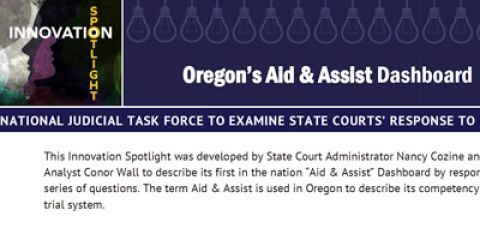 Oregon's Aid & Assist Dashboard