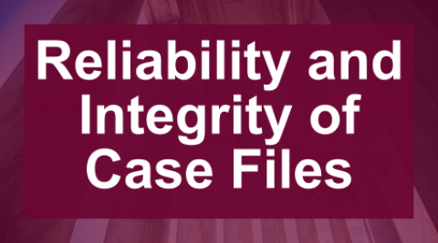 M6: Reliability and Integrity of Case Files