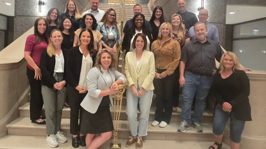 Group photo of statewide behavioral health coordinators 