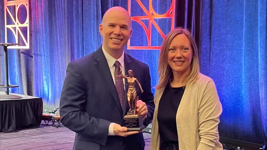 Photo of David Slayton and Beth Clement 