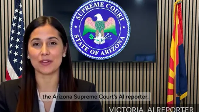 Screenshot of Arizona AI reporter