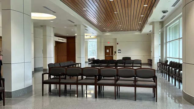 Photo of lobby at Hanover County (Va.) Courthouse