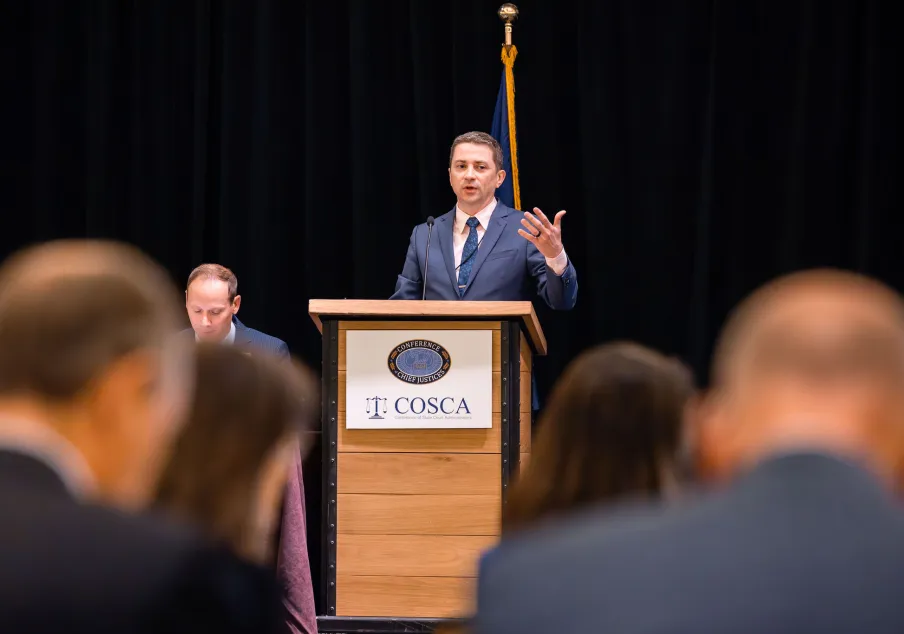 COSCA Justin Forkner, State Court Administrator – Indiana