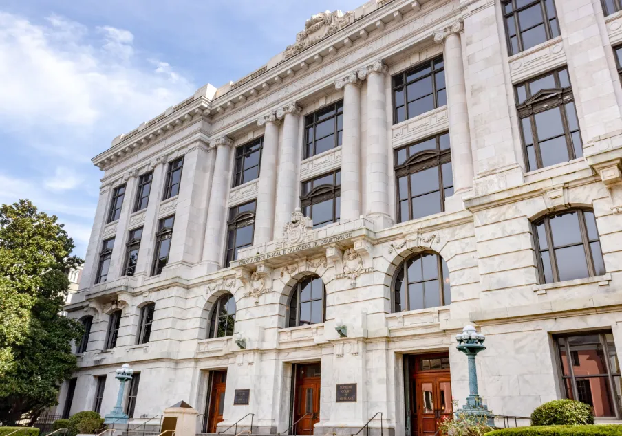 Exterior of Louisiana Supreme Court building