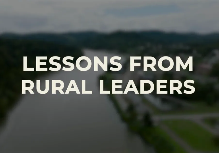 Lessons from Rural Leaders title slide