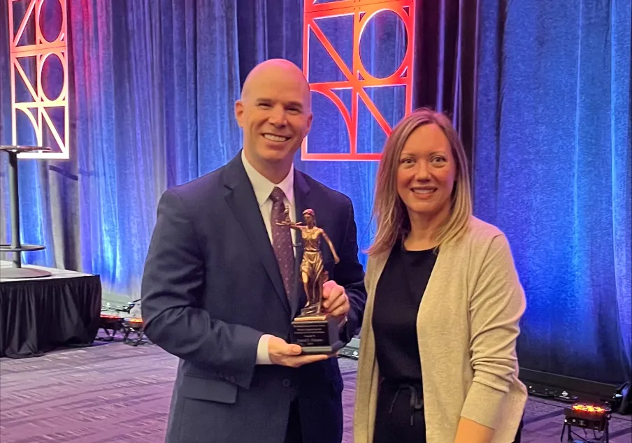 Photo of David Slayton and Beth Clement 